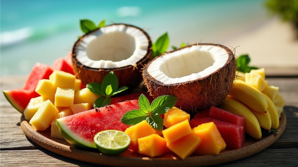 tropical fruit pairing ideas