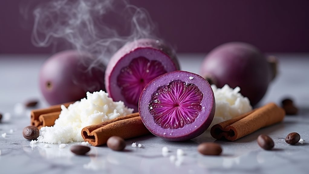 ube s distinctive flavor characteristics