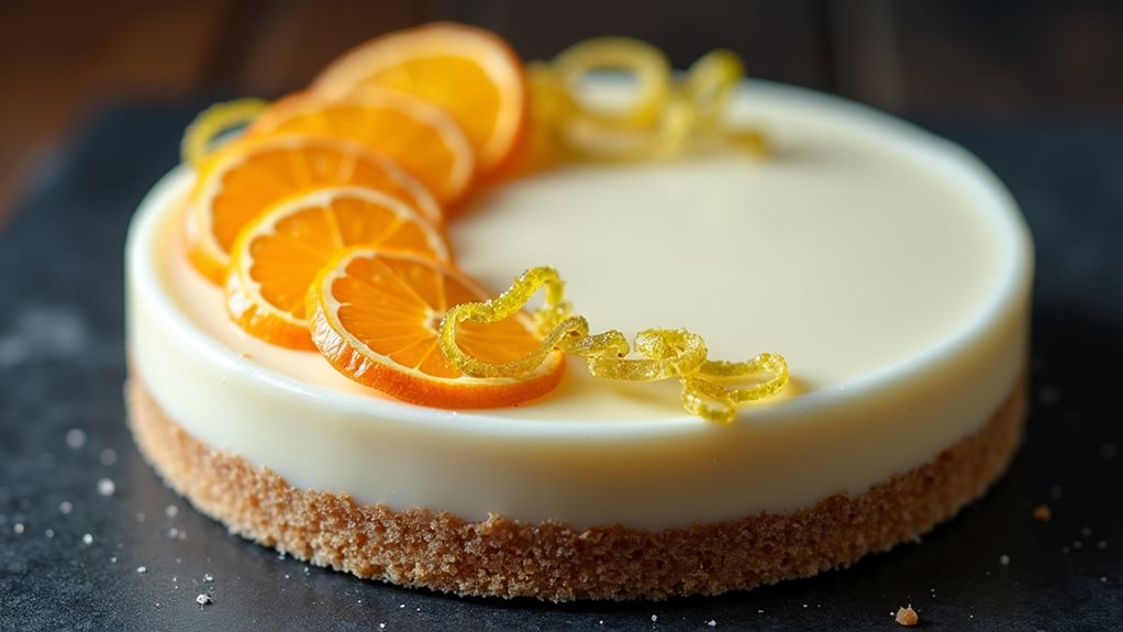 citrus enhances white chocolate