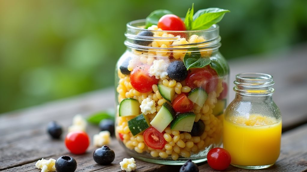 vibrant mediterranean orzo salad