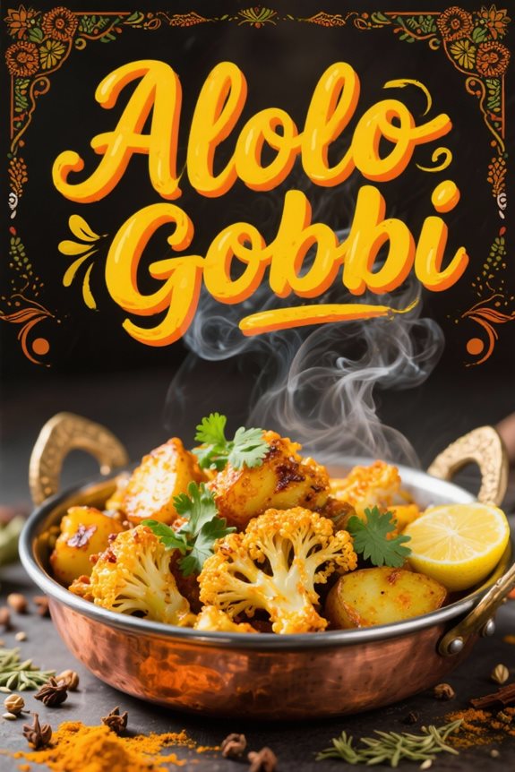 aromatic aloo gobi dish