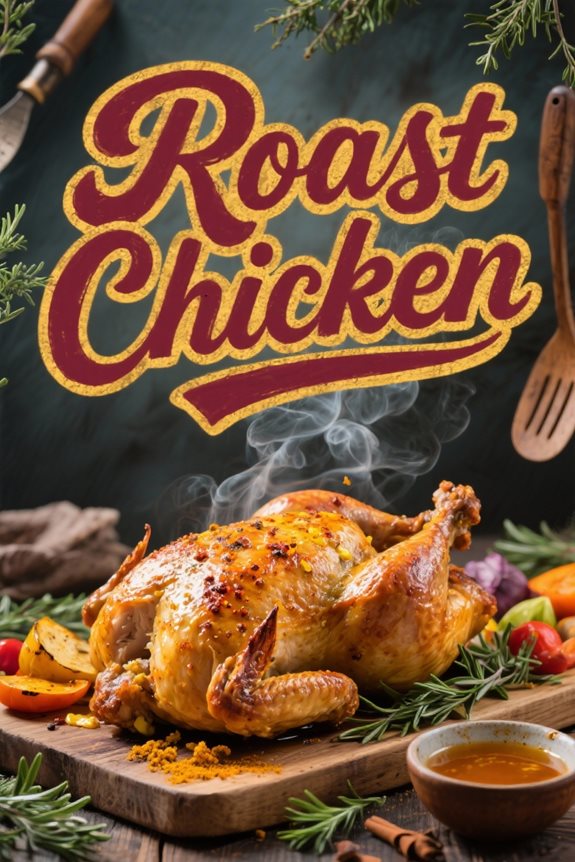 aromatic spiced roast chicken
