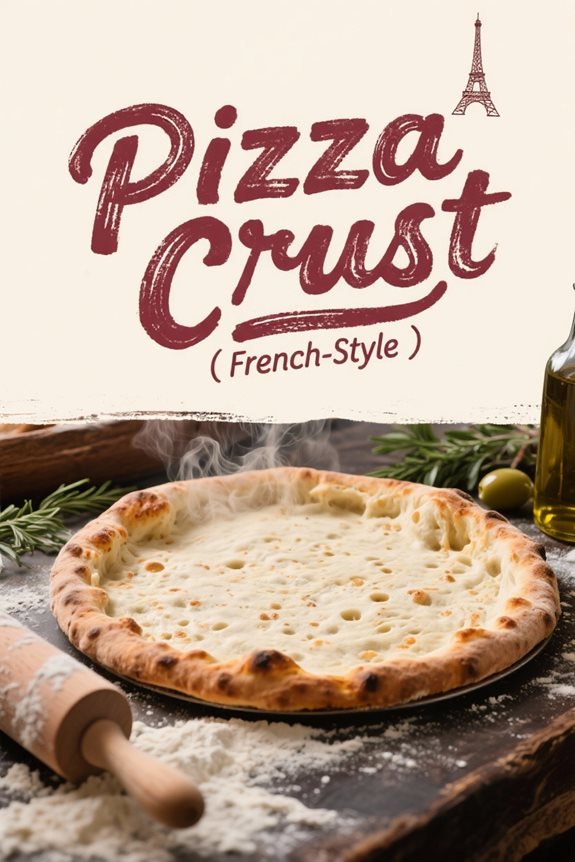 authentic french pizza crust