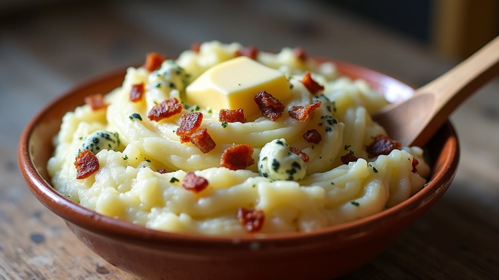 bacon blue cheese mashed potatoes