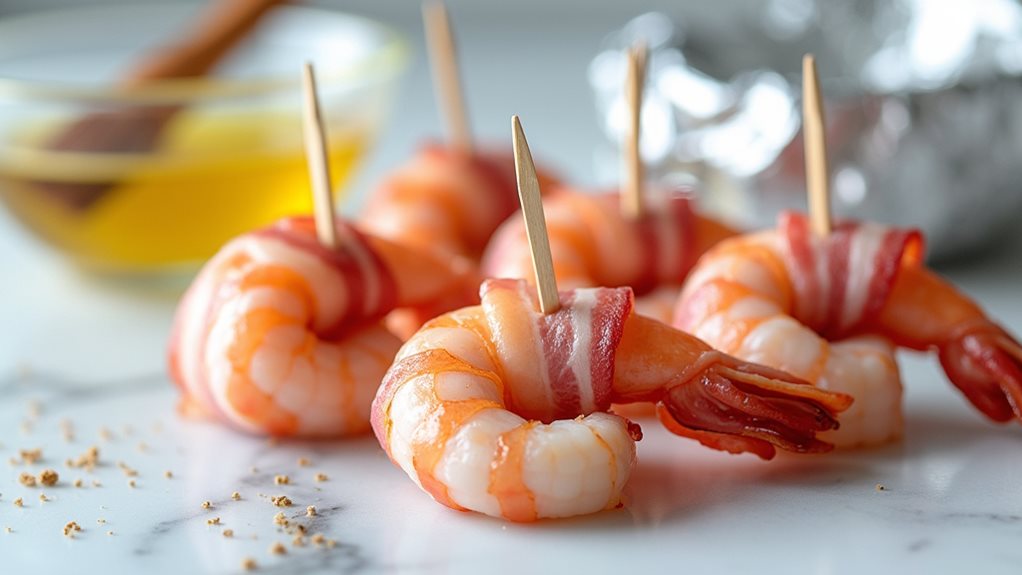 bacon wrapped shrimp grilling technique
