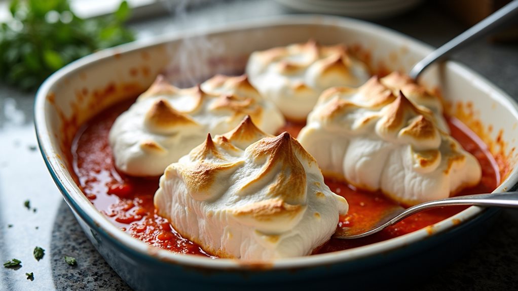 baked alaska seafood creation