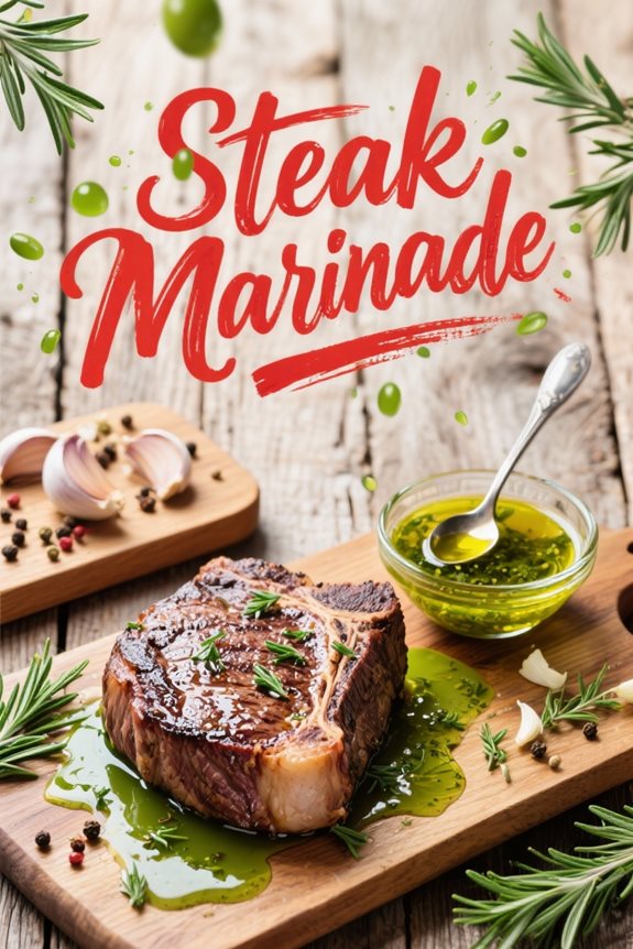 bold mediterranean steak marinade