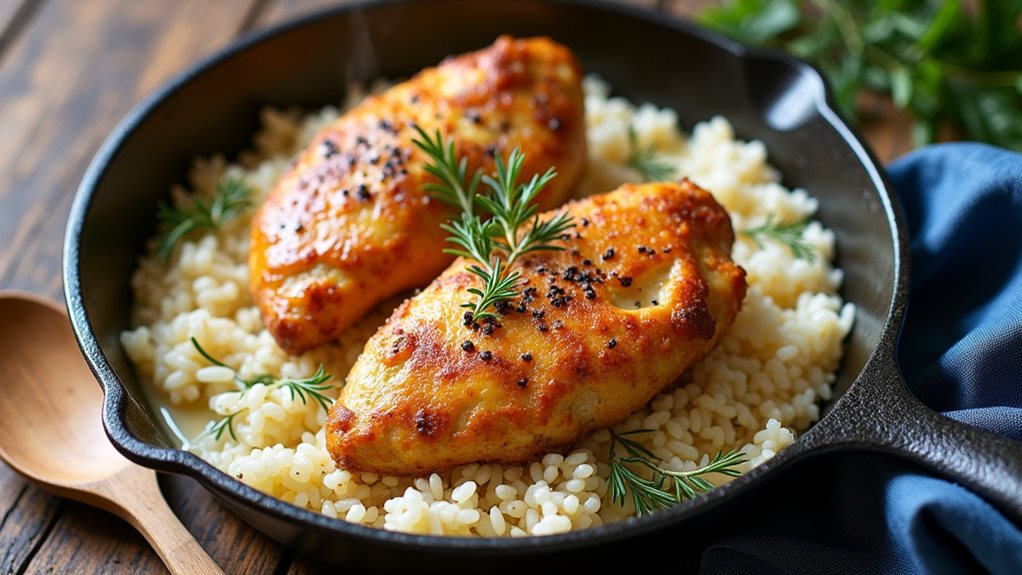 buttermilk marinated chicken dish