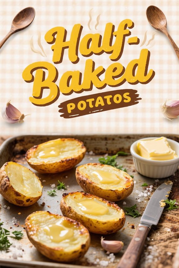 buttery garlic roasted potatoes