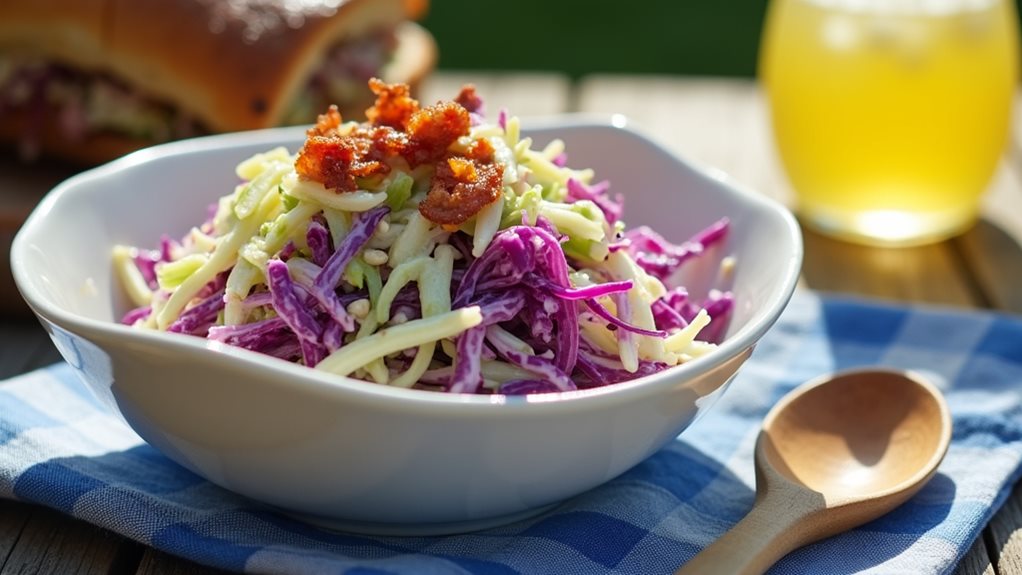 cabbage salad with dressing