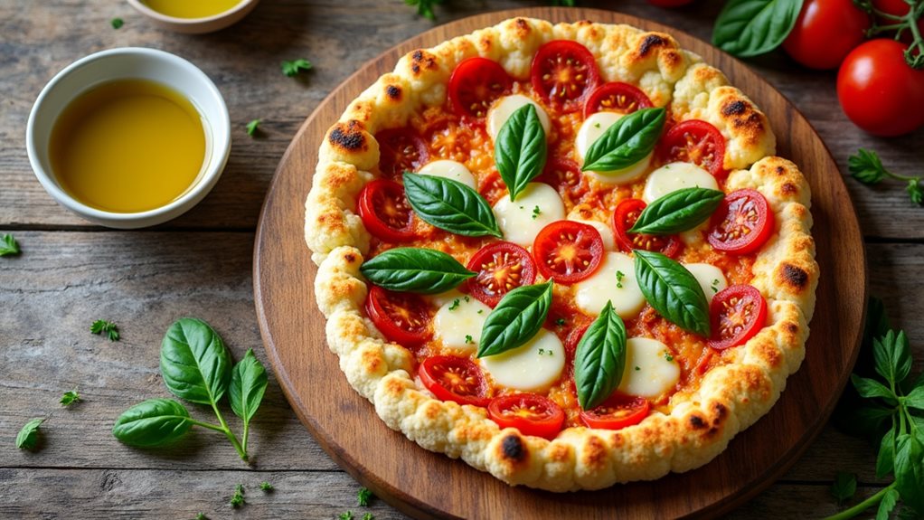 cauliflower based pizza alternative