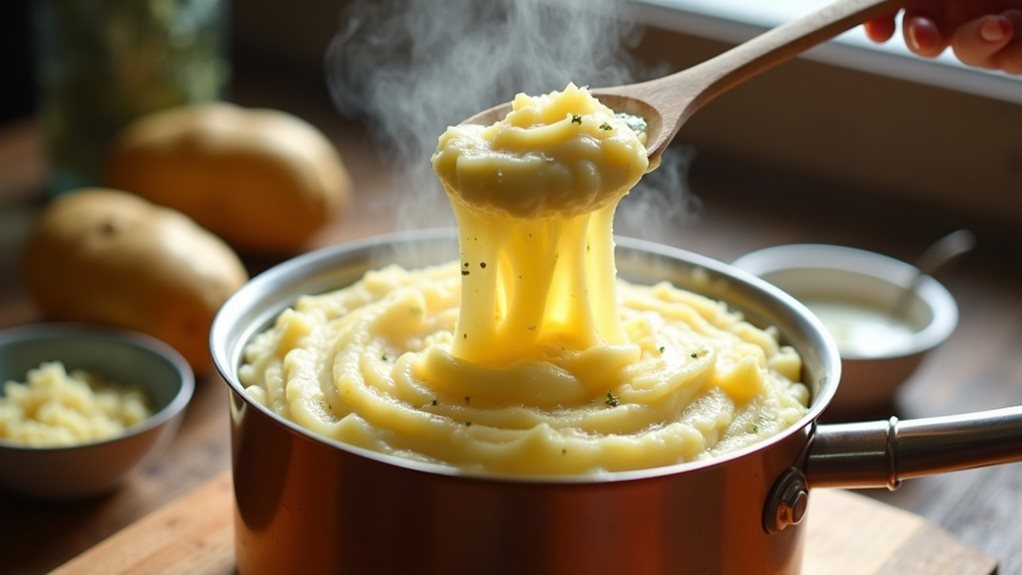 cheesy creamy mashed potatoes