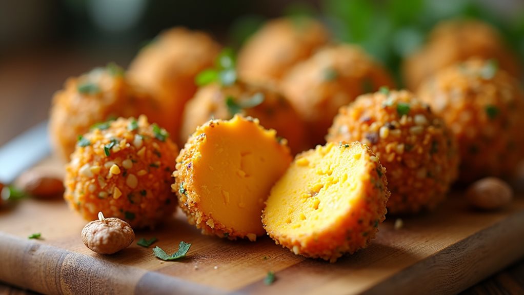 cheesy snack bite sized treats