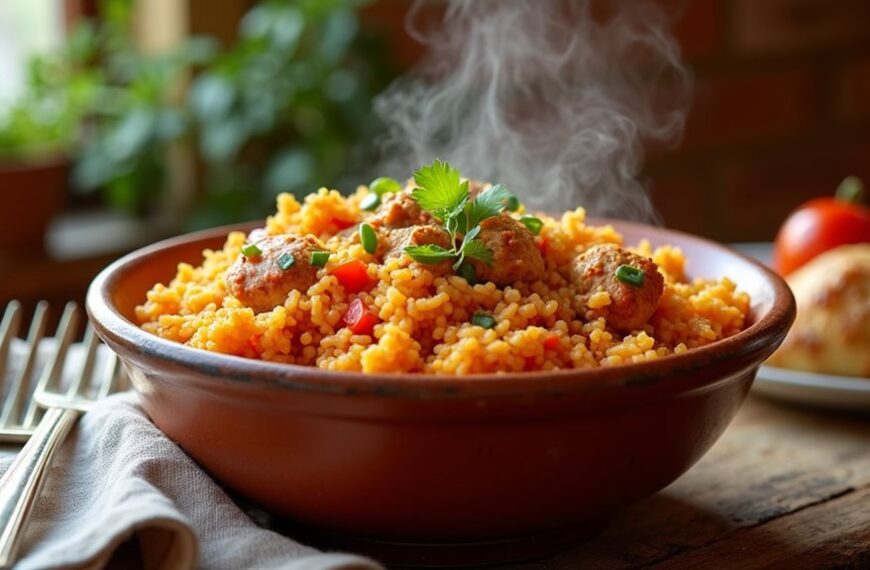 chicken and rice dish
