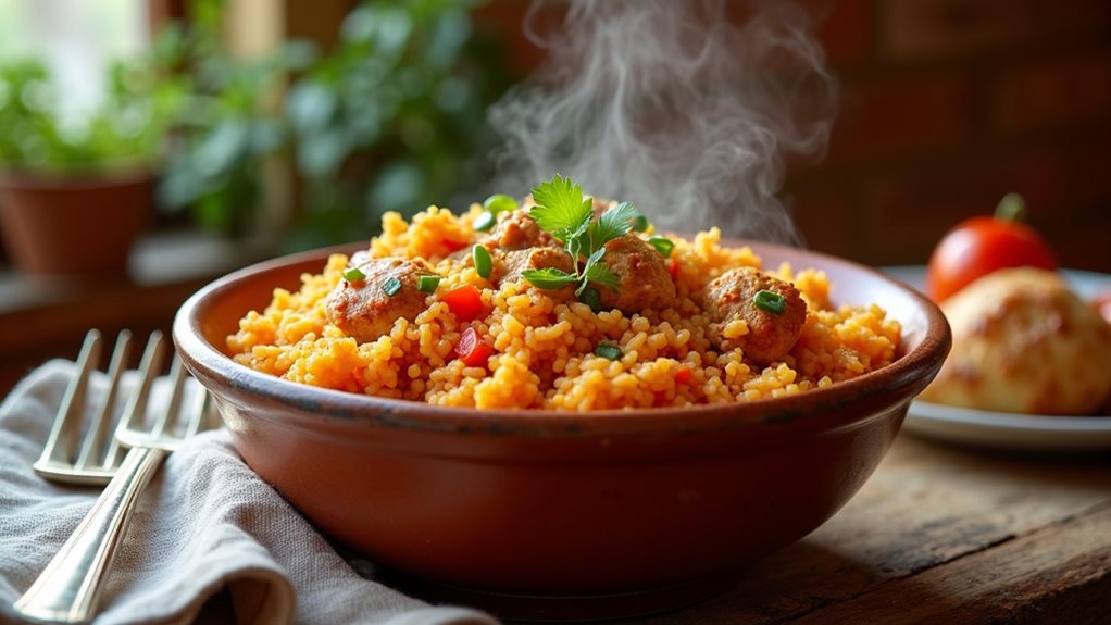 chicken and rice dish