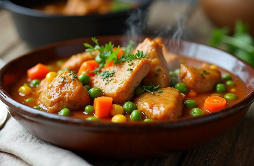 chicken stew with vegetables