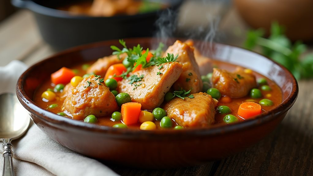 chicken stew with vegetables