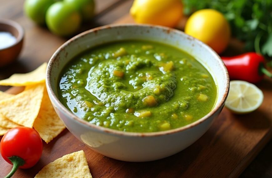 cilantro based flavorful condiment