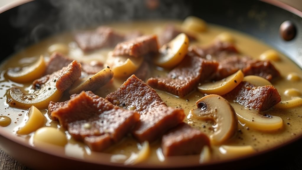 classic beef stroganoff recipe