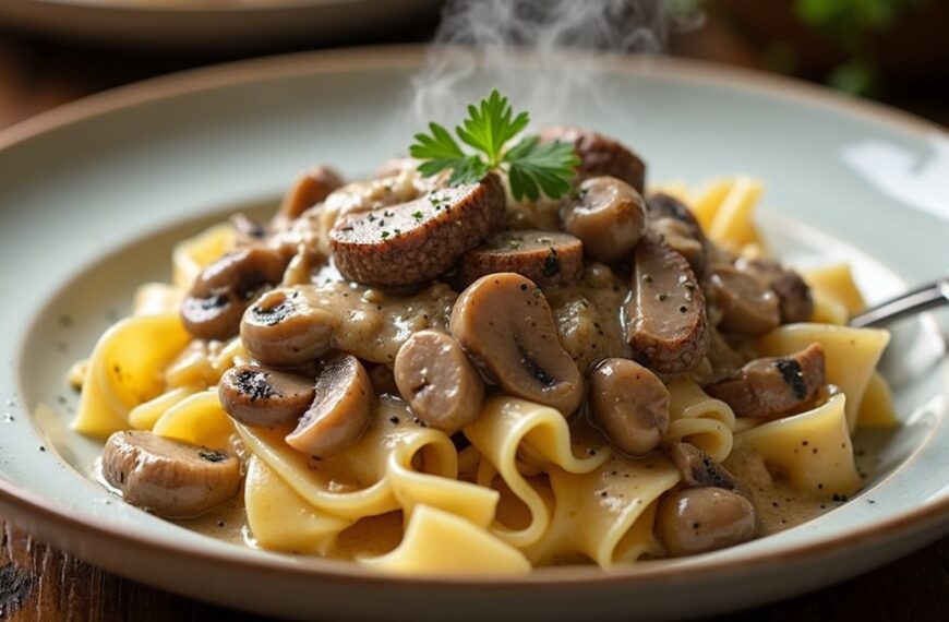 classic beef stroganoff recipe