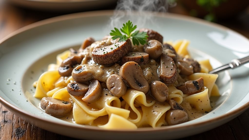 classic beef stroganoff recipe