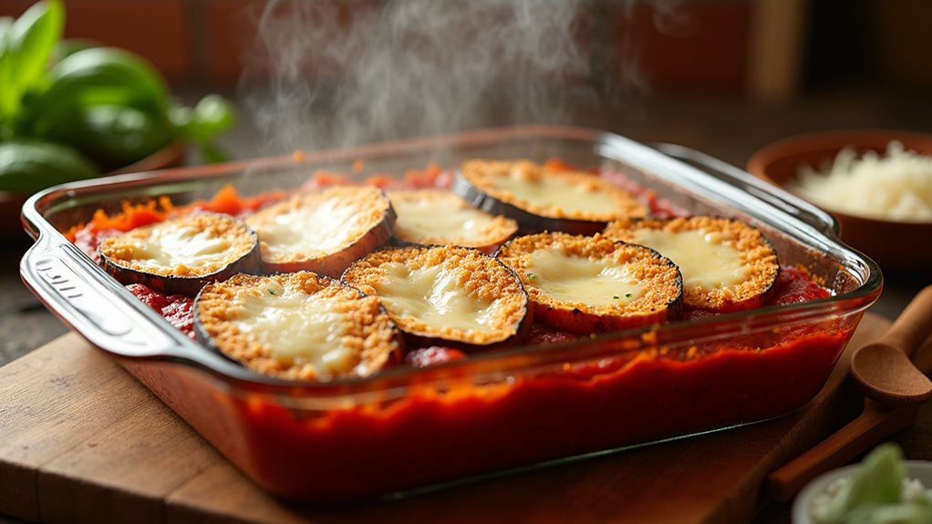 classic italian eggplant parmesan