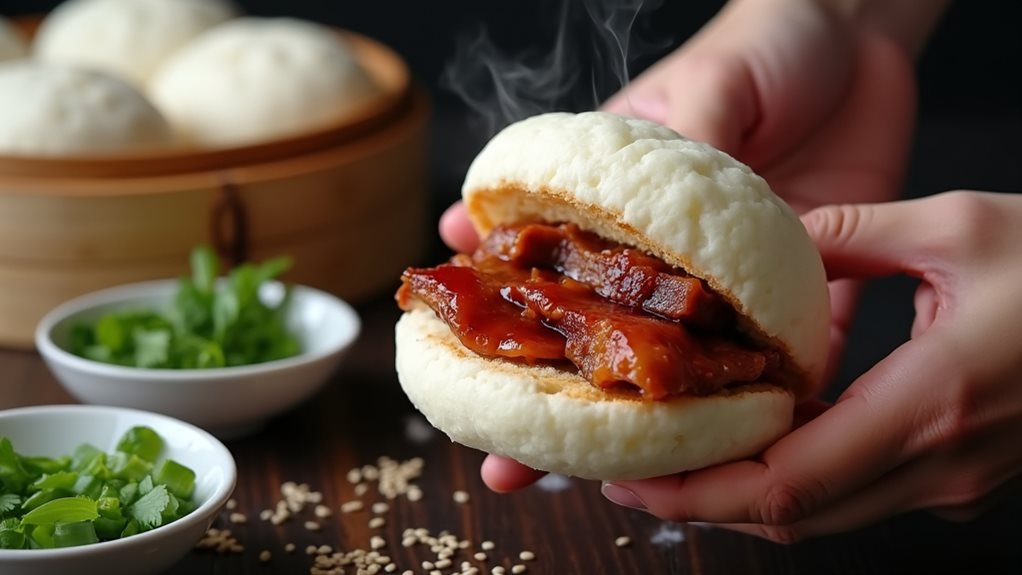 cloud soft pork belly bao