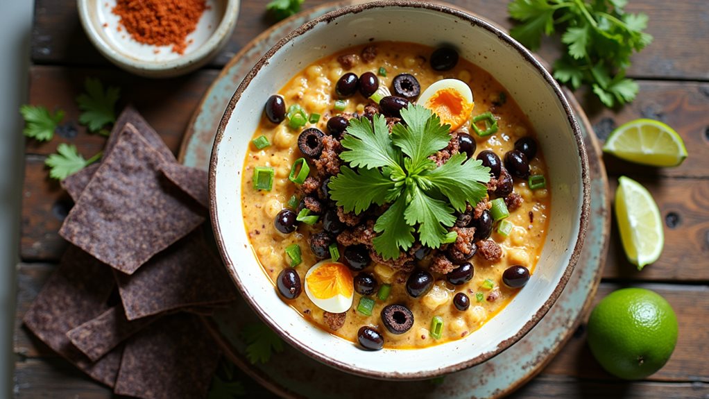 colorful bean salsa dish