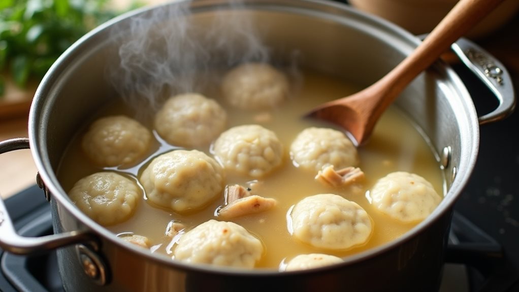 comforting chicken and dumplings