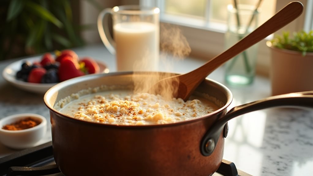 comforting creamy oatmeal recipe