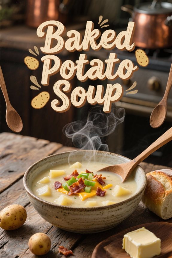 comforting creamy potato soup