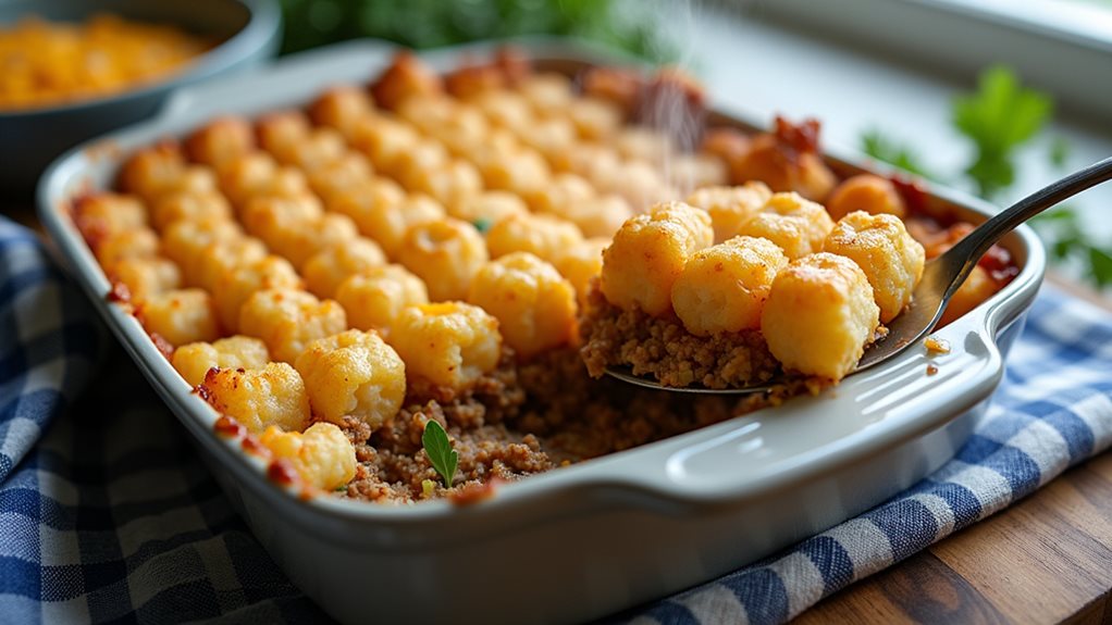 comforting potato dish casserole