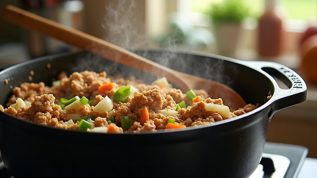 cozy turkey chili mac