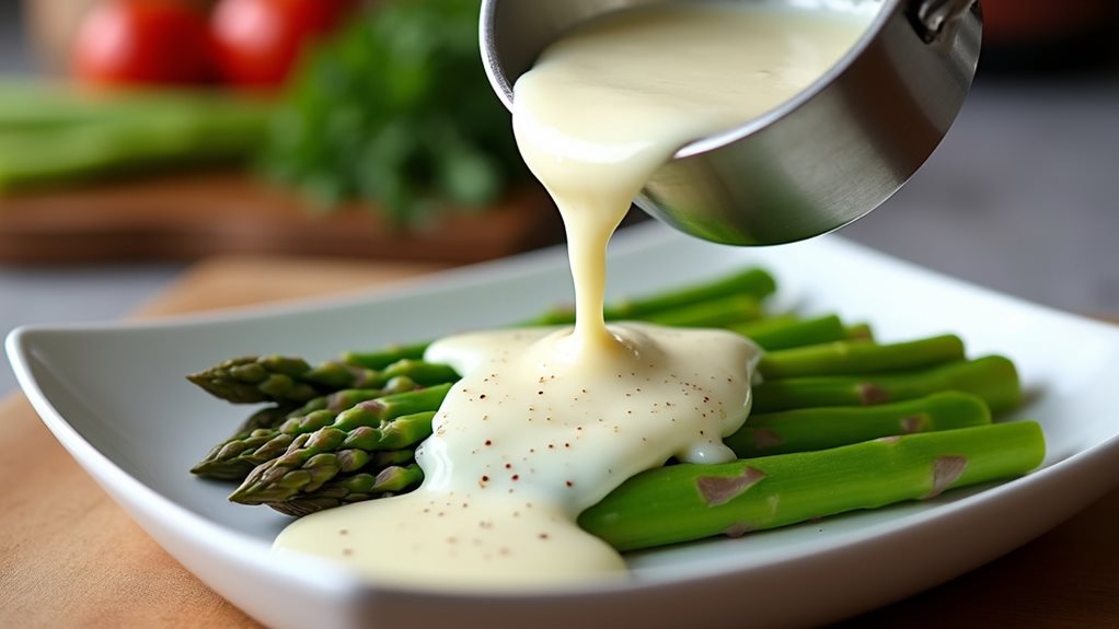 creamy asparagus comfort dish