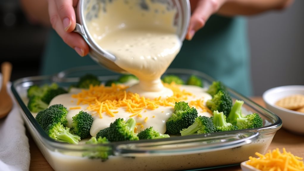creamy cheesy broccoli casserole