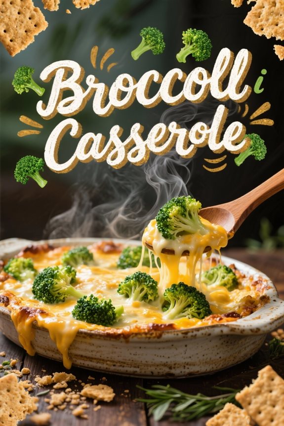 creamy cheesy broccoli casserole