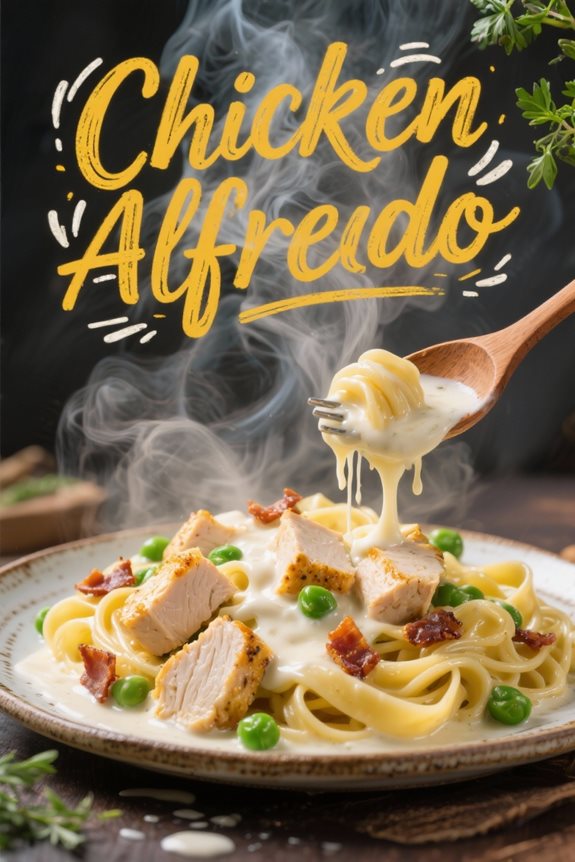 creamy chicken alfredo recipe