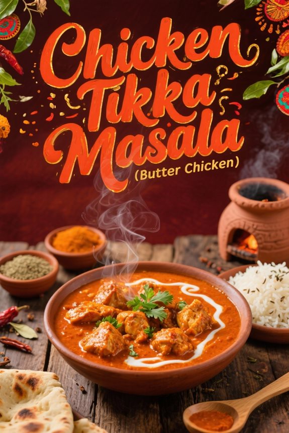creamy chicken tikka masala