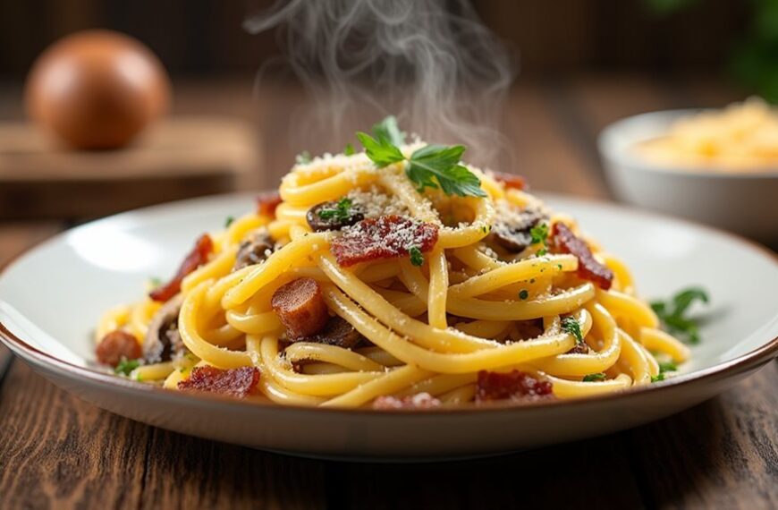 creamy italian spaghetti dish