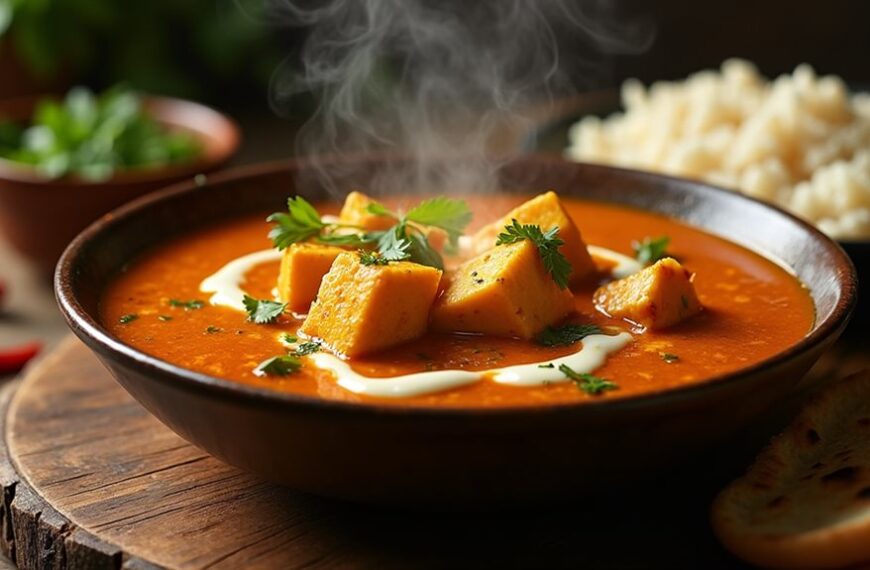 creamy paneer tomato curry