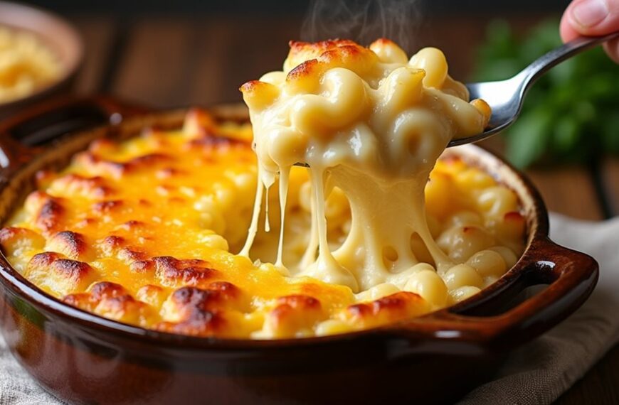 creamy pasta cheese dish