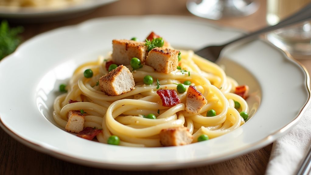 creamy pasta chicken dish