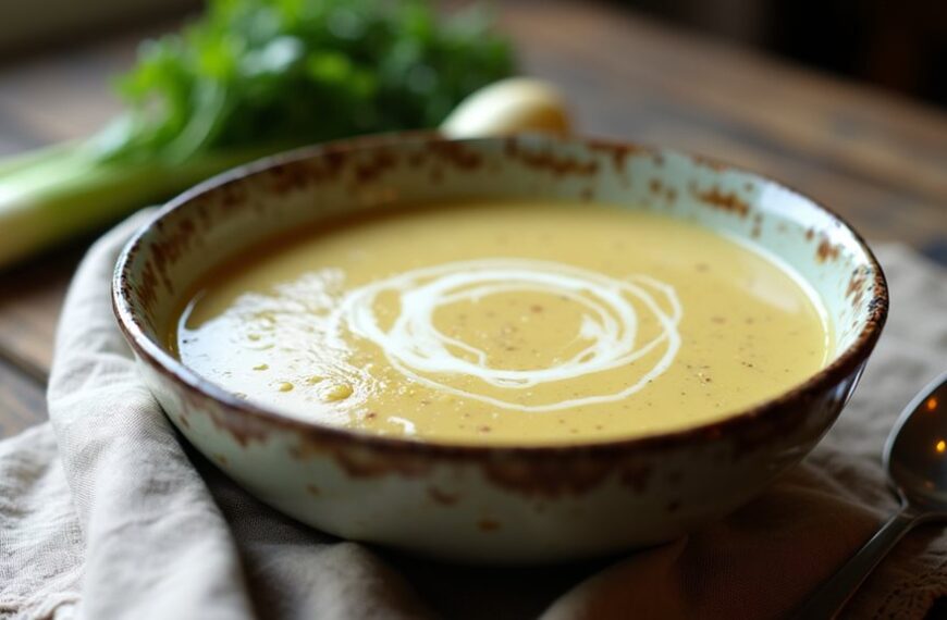 creamy potato leek soup