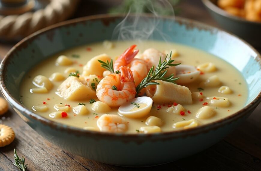 creamy seafood soup recipe
