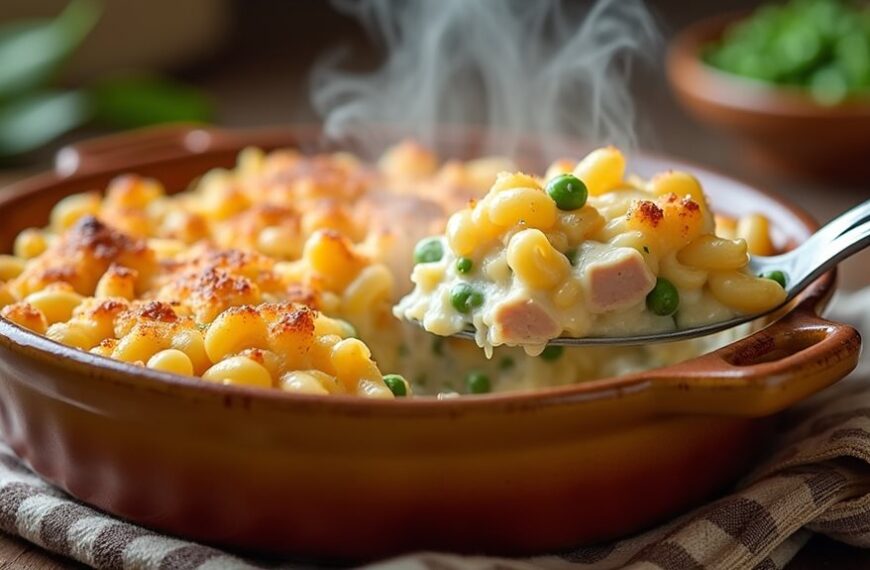 creamy tuna noodle bake