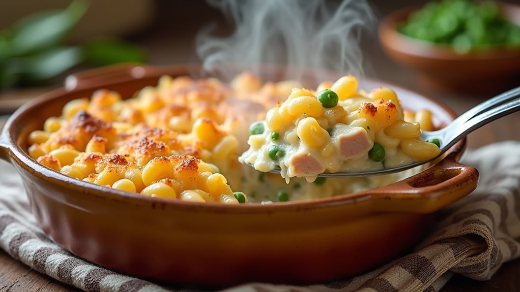 creamy tuna noodle bake