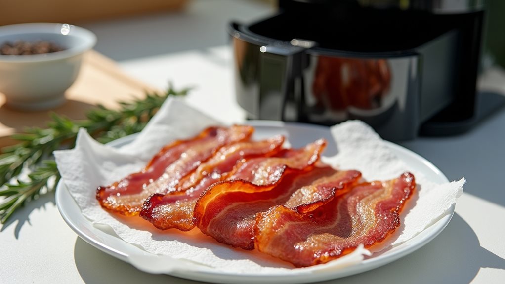 crispy air fryer bacon