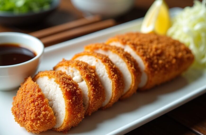 crispy breaded chicken cutlet