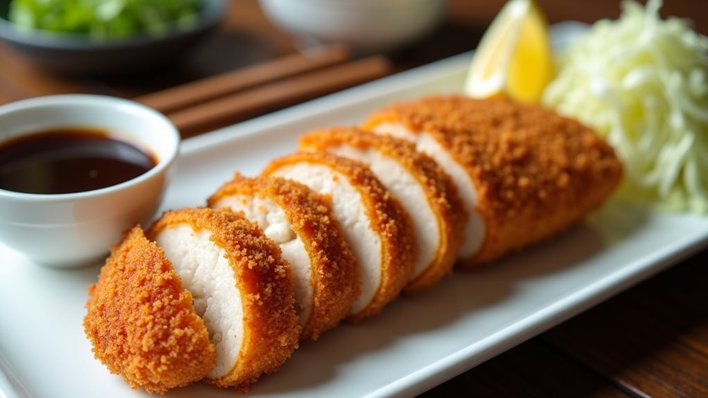 crispy breaded chicken cutlet