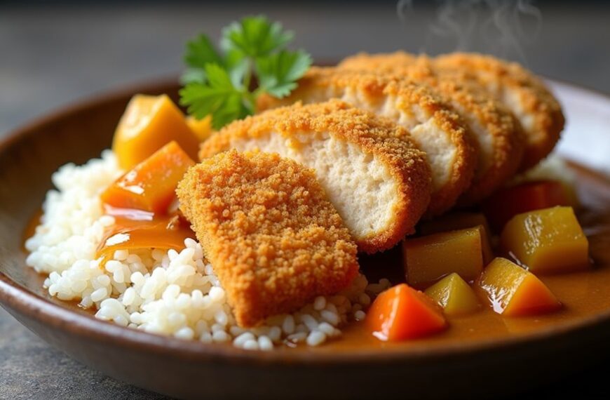 crispy chicken curry dish